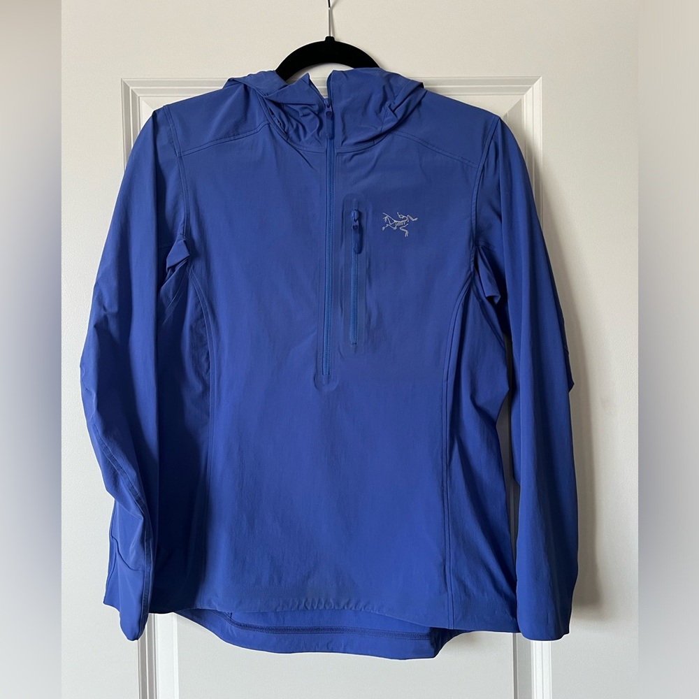 Arc’teryx Sigma SL Anorak Women's Periwinkle Purple Blue Half-Zip XS - Picture 4 of 7